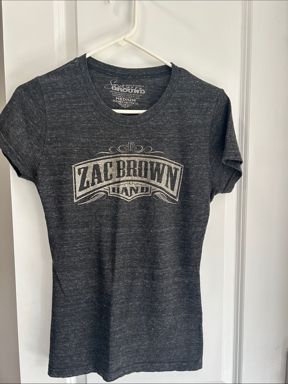 Women's Charcoal Graphic Tee